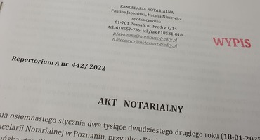 News Ziemia dla Jurkowa - podpisano akt notarialny